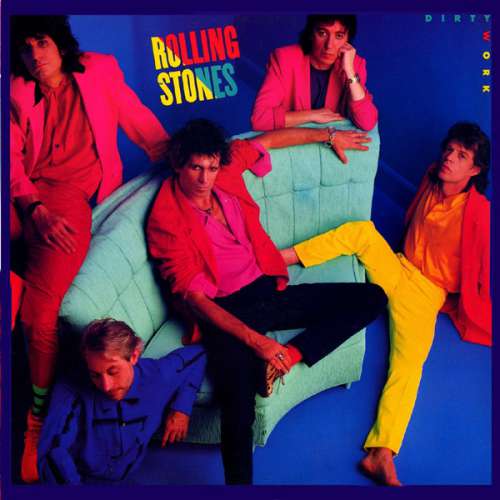 Cover Rolling Stones* - Dirty Work (LP, Album) Schallplatten Ankauf