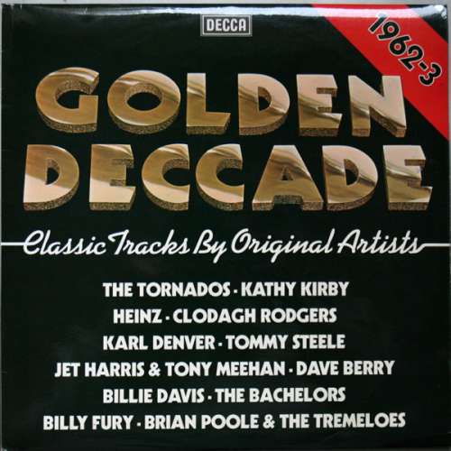 Cover Various - Golden Deccade 1962-3 (LP, Comp) Schallplatten Ankauf