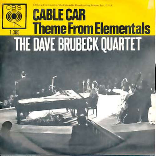 Cover The Dave Brubeck Quartet - Cable Car / Theme From Elementals  (7, Single) Schallplatten Ankauf
