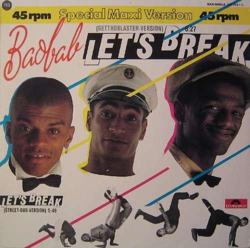 Cover Baobab - Let's Break (12, Maxi) Schallplatten Ankauf