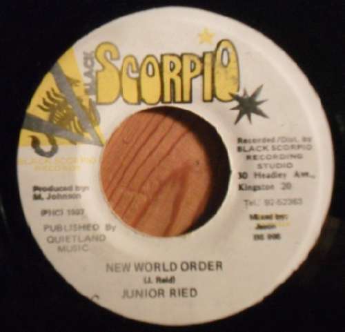 Cover Junior Reid - New World Order (7) Schallplatten Ankauf
