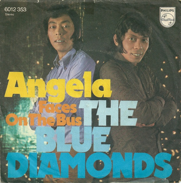 Cover The Blue Diamonds - Angela (7, Single) Schallplatten Ankauf