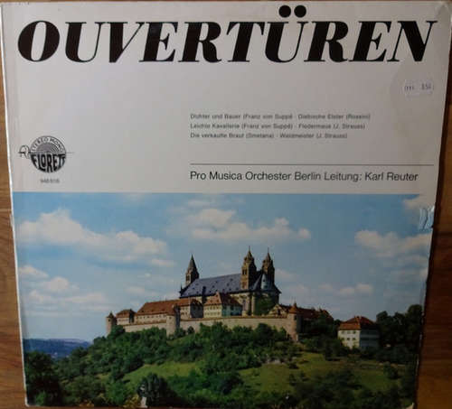 Cover Pro Musica Orchester Berlin* Leitung: Karl Reuter - Ouvertüren (LP, Comp) Schallplatten Ankauf