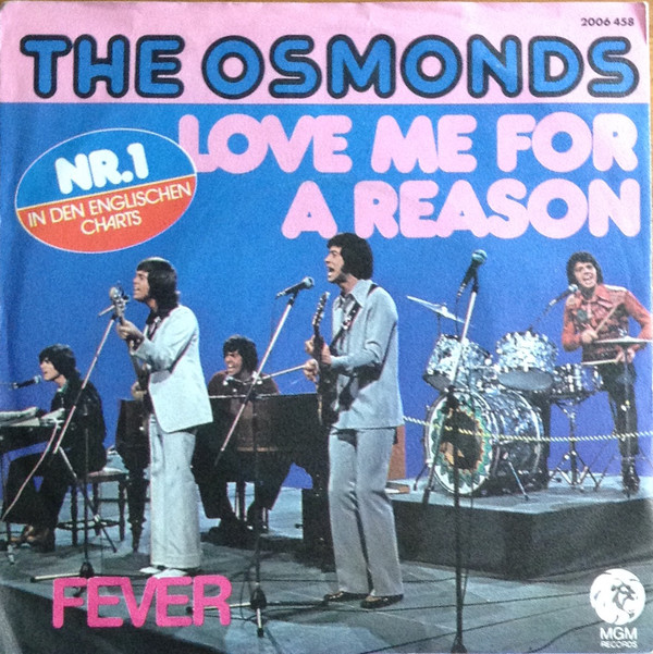 Cover The Osmonds - Love Me For A Reason (7, Single) Schallplatten Ankauf