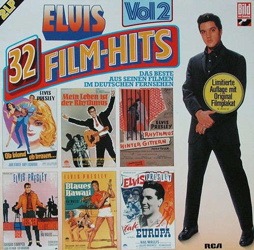 Cover Elvis Presley - 32 Film-Hits Vol 2 (2xLP, Comp) Schallplatten Ankauf