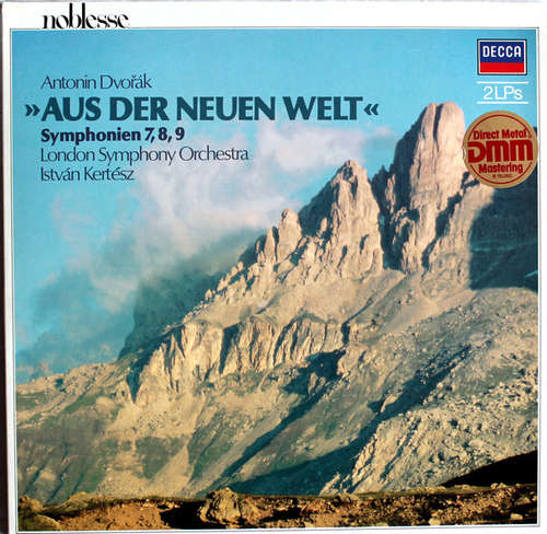 Cover Dvořák*, London Symphony Orchestra* • István Kertész - Aus Der Neuen Welt - Symphonien 7, 8 & 9 (2xLP, Album) Schallplatten Ankauf