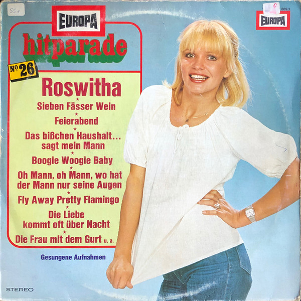 Cover Orchester Udo Reichel - Europa Hitparade 26 (LP) Schallplatten Ankauf