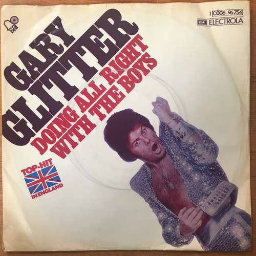 Cover Gary Glitter - Doing All Right With The Boys (7, Single) Schallplatten Ankauf