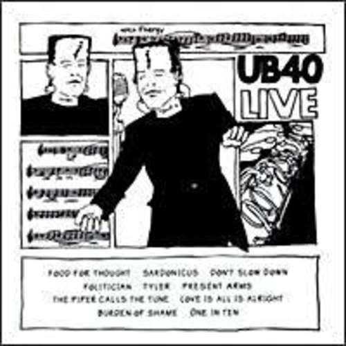 Cover UB40 - Live (LP, Album) Schallplatten Ankauf