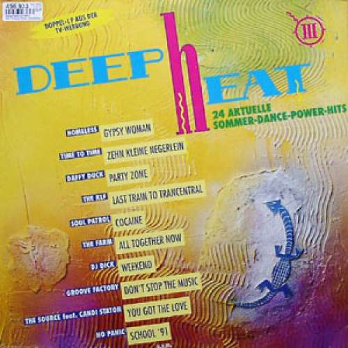 Cover Various - Deep Heat III (2xLP, Comp) Schallplatten Ankauf