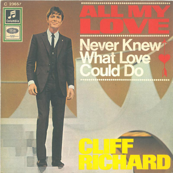 Cover Cliff Richard - All My Love (7, Single) Schallplatten Ankauf