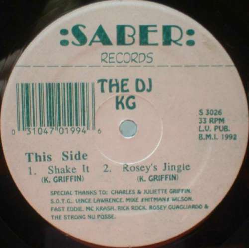 Cover The DJ KG - Shake It (12) Schallplatten Ankauf