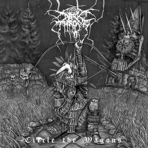 Cover Darkthrone - Circle The Wagons (LP, Album, RP) Schallplatten Ankauf