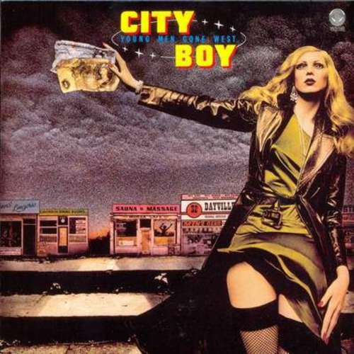Cover City Boy - Young Men Gone West (LP, Album) Schallplatten Ankauf