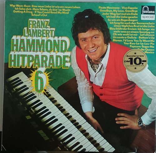 Cover Franz Lambert - Hammond Hitparade 6 (LP) Schallplatten Ankauf