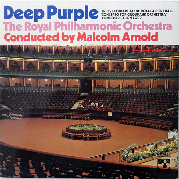 Cover Deep Purple, The Royal Philharmonic Orchestra Conducted by Malcolm Arnold - Concerto For Group And Orchestra (LP, Album, RE, RM) Schallplatten Ankauf