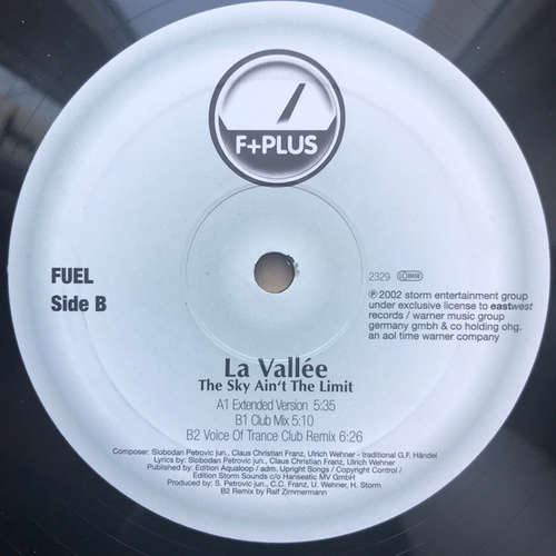 Cover La Vallée - The Sky Ain't The Limit (12) Schallplatten Ankauf