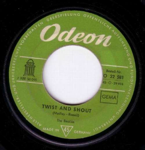 Cover The Beatles - Twist And Shout (7, Single) Schallplatten Ankauf
