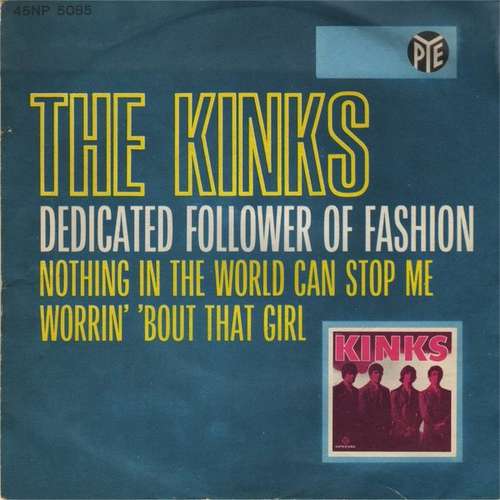Cover The Kinks - Dedicated Follower Of Fashion (7) Schallplatten Ankauf