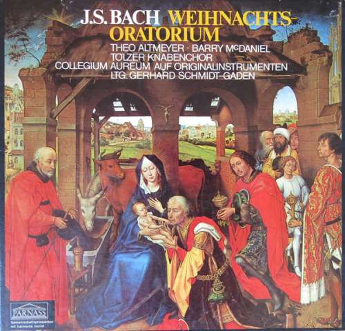 Cover J.S. Bach* / Theo Altmeyer, Barry McDaniel, Tölzer Knabenchor, Collegium Aureum Ltg. Gerhard Schmidt-Gaden - Weihnachts-Oratorium (3xLP, Album + Box) Schallplatten Ankauf