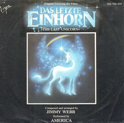 Cover America (2) - Das Letzte Einhorn »The Last Unicorn« (7, Single) Schallplatten Ankauf