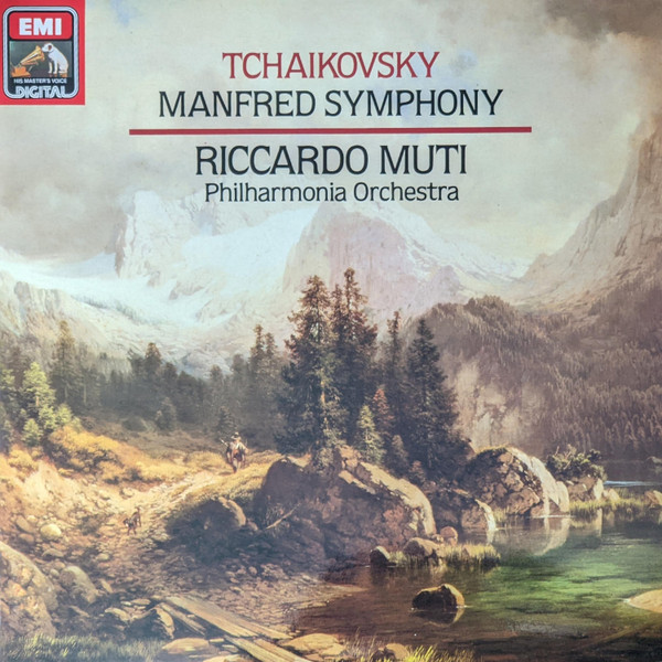 Cover Tchaikovsky* - Riccardo Muti, Philharmonia Orchestra - Manfred Symphony (LP) Schallplatten Ankauf