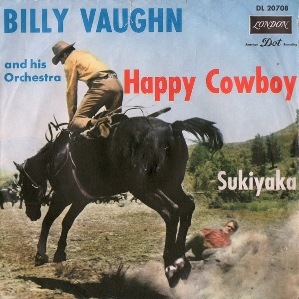 Cover Billy Vaughn And His Orchestra - Happy Cowboy (7, Single) Schallplatten Ankauf