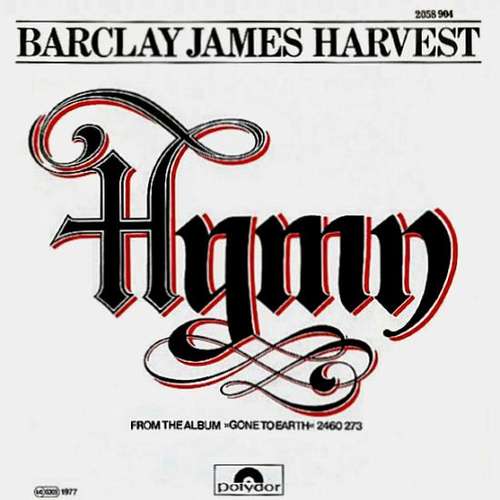 Cover Barclay James Harvest - Hymn (7, Single) Schallplatten Ankauf