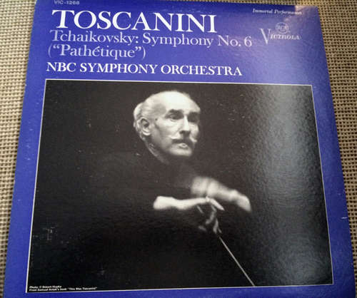 Cover Tchaikovsky* - Toscanini*, NBC Symphony Orchestra - Symphony No. 6, In B Minor, Op. 74 (Pathétique) (LP, Album, Mono) Schallplatten Ankauf