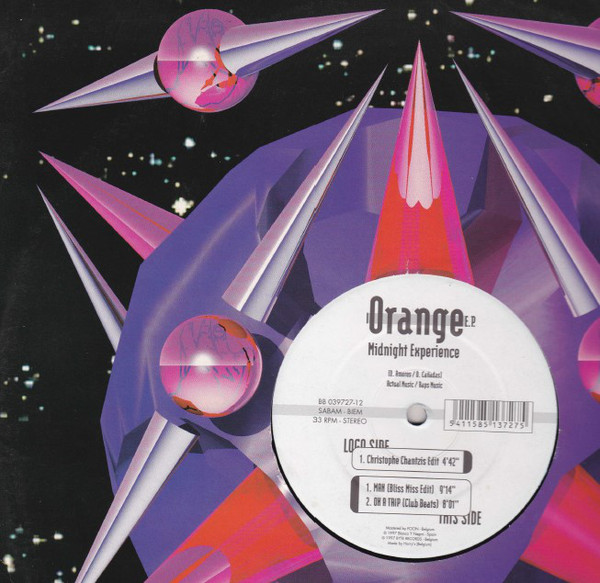 Cover Midnight Experience - Orange EP (12) Schallplatten Ankauf