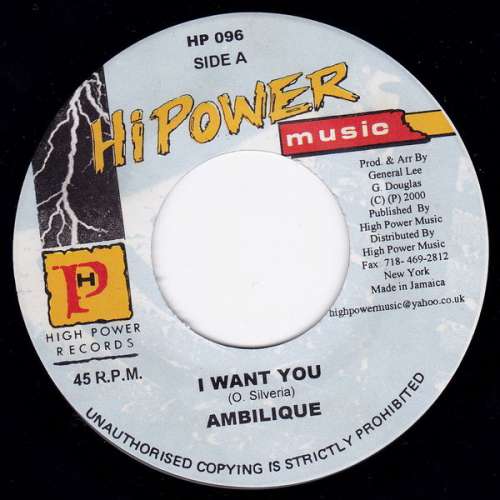 Bild Ambilique* - I Want You (7) Schallplatten Ankauf
