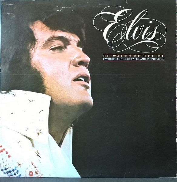 Cover Elvis* - He Walks Beside Me, Favorite Songs Of Faith And Inspiration (LP, Album, Comp) Schallplatten Ankauf