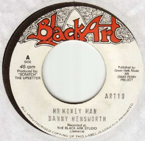 Cover Danny Hensworth - Mr Money Man (7, Single, RE) Schallplatten Ankauf