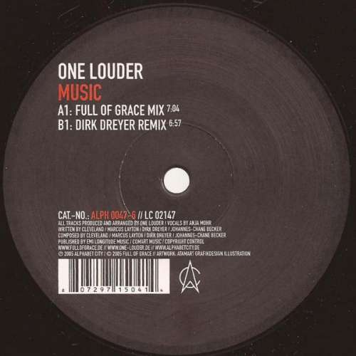 Cover One Louder - Music (12) Schallplatten Ankauf