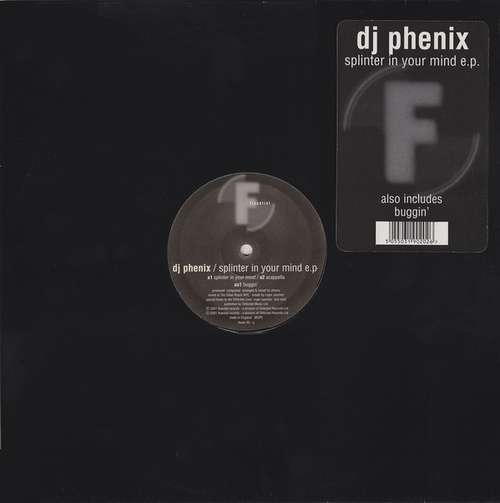 Cover DJ Phenix - Splinter In Your Mind E.P. (12, EP) Schallplatten Ankauf