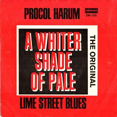 Cover Procol Harum - A Whiter Shade Of Pale (7, Single) Schallplatten Ankauf