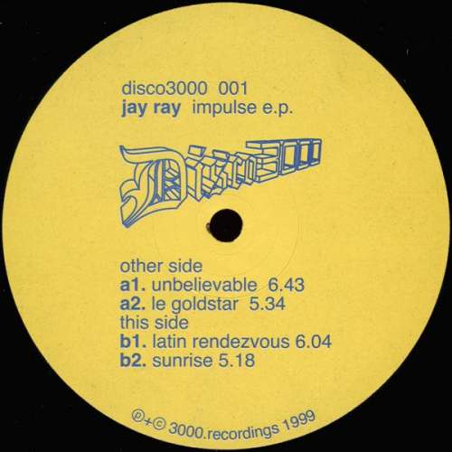 Cover Jay Ray - Impulse E.P. (12, EP) Schallplatten Ankauf