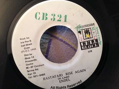 Cover Endel* - Rastafari Rise Again  (7) Schallplatten Ankauf