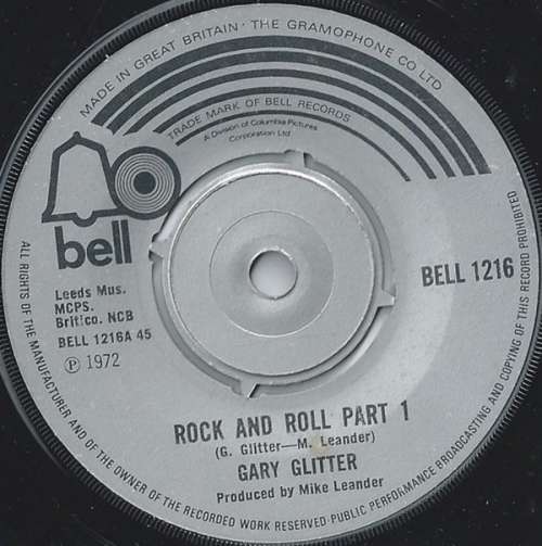 Cover Gary Glitter - Rock And Roll Part 1 (7, Single, Kno) Schallplatten Ankauf