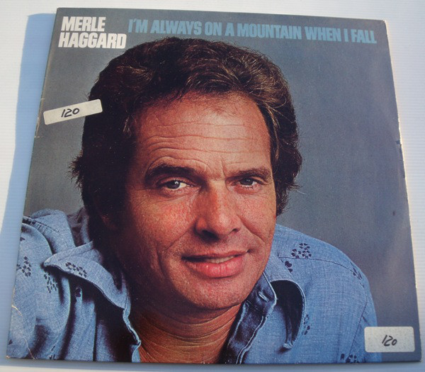 Cover Merle Haggard - I'm Always On A Mountain When I Fall (LP, Album) Schallplatten Ankauf