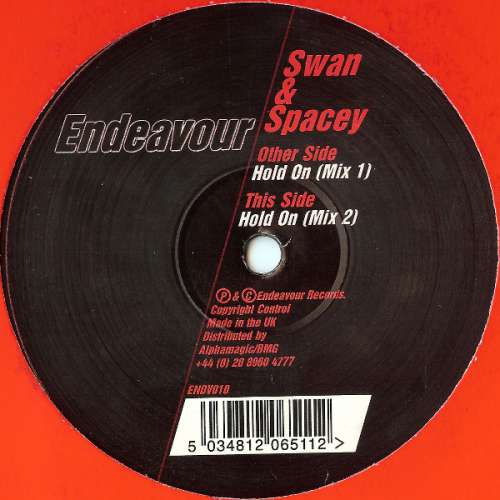 Cover Swan & Spacey - Hold On (12) Schallplatten Ankauf