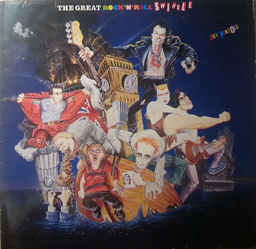 Cover Sex Pistols - The Great Rock 'N' Roll Swindle (LP, Comp, RE) Schallplatten Ankauf