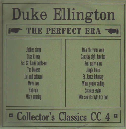 Cover Duke Ellington - The Perfect Era (LP, Comp) Schallplatten Ankauf
