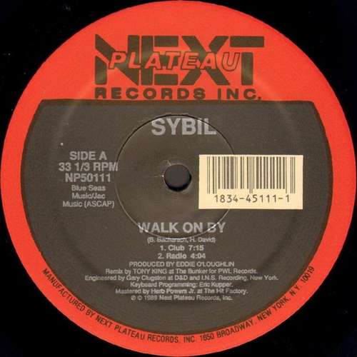 Cover Sybil - Walk On By (12) Schallplatten Ankauf