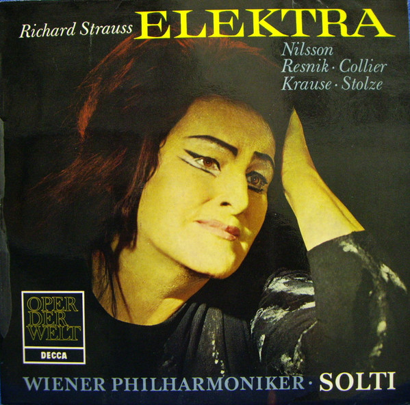 Bild Richard Strauss - Nilsson*, Resnik* • Collier*, Krause* • Stolze*, Wiener Philharmoniker • Solti* - Elektra (LP, RE, RM) Schallplatten Ankauf