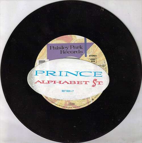 Cover Prince - Alphabet St. (7, Single) Schallplatten Ankauf