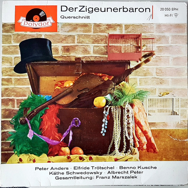 Cover Johann Strauss Jr. - Der Zigeunerbaron (Querschnitt) (7, EP) Schallplatten Ankauf