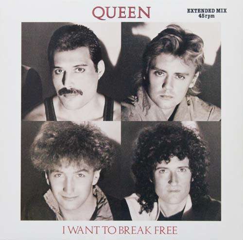 Cover I Want To Break Free (Extended Mix) Schallplatten Ankauf