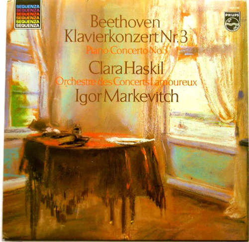 Cover Beethoven*, Clara Haskil, Igor Markevitch, Orchestre Des Concerts Lamoureux - Klavierkonzert Nr. 3 = Piano Concerto No. 3 (LP, RE) Schallplatten Ankauf