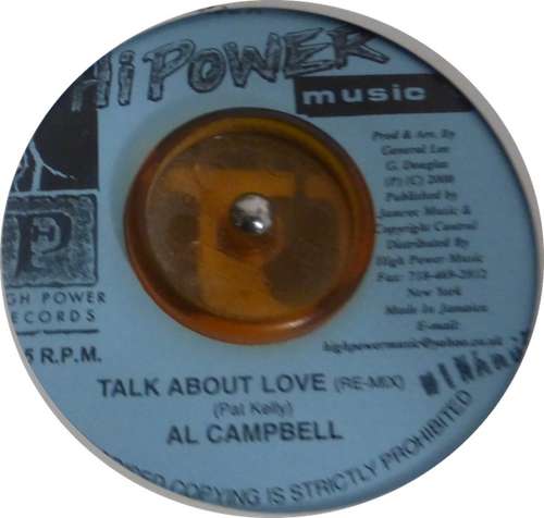 Cover Al Campbell - Talk About Love (7) Schallplatten Ankauf